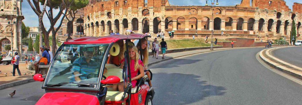 Rome Golf-Cart Tour
