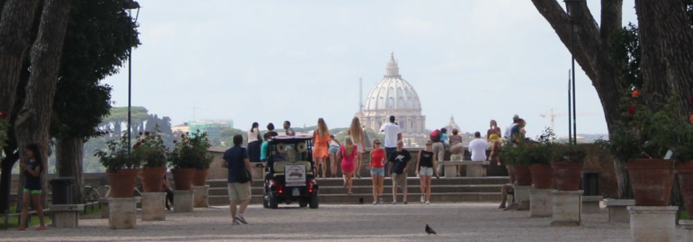 rome golf-cart tour