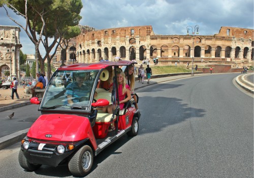 Rome Golf-Cart tour